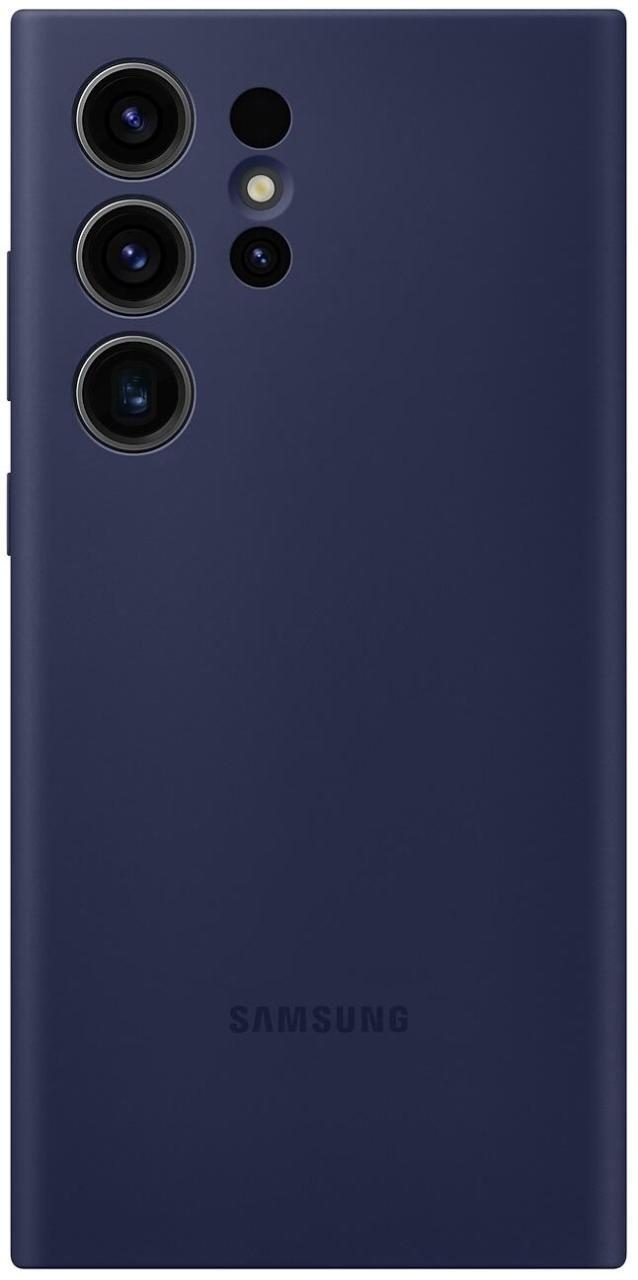 Preisvergleich Produktbild Samsung Silicone Case für Galaxy S23 Ultra (Navy)