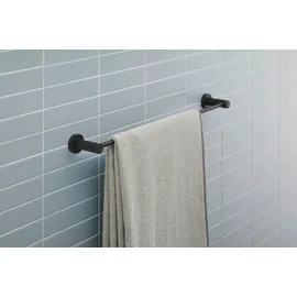 Duravit D-Code Badetuchhalter 1-armig Schwarz 0099244600