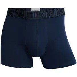 Cristiano Ronaldo Boxershorts unifarben blau L 3er Pack