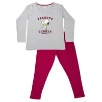 UNITED LABELS The Peanuts Snoopy Schlafanzug Pyjama Set Langarm
