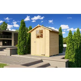 Weka Gartenhaus 317 1,52 x 1,48 m natur