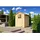 Weka Gartenhaus 317 1,52 x 1,48 m natur