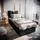 masseno Boxbett mit Bettkasten ¦ schwarz ¦ Maße (cm): B: 100 H: 98