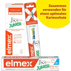 Elmex JUNIOR Zahnpasta 6-12 Jahre 4 x 75 ml
