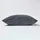 Homescapes Kissenbezug Samt 60 x 60 cm Grau
