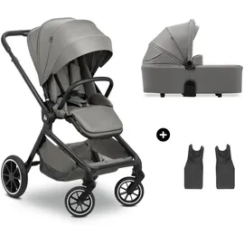 hauck Move N Care Set Multifunktionales Kinderwagen-Set, Farbe: Dark Grey