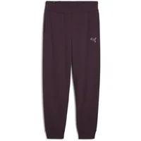 Puma Better Essentials Fleece Jogginghose Damen 44 - midnight plum XS