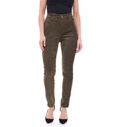 ARIZONA Bootcut-Hose Damen stylische High Waist Hose elastische Cordhose Kurzgröße 69470727 Grün - 50