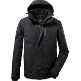 KILLTEC Herren Funktionsjacke mit abzippbarer Kapuze KOW 161 MN JCKT, schwarz, XL,