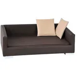 Silvio Design Hundesofa Lucky 70 x 40 cm braun