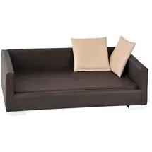 Silvio Design Hundesofa Lucky 70 x 40 cm braun