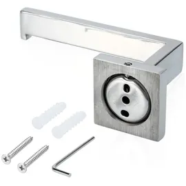 Intirilife Toilettenpapierhalter in SILBER - Gr.: onesize