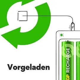 GP Mignon AA 2100 mAh 4 St.