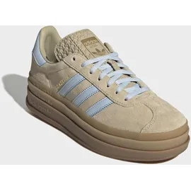 adidas Gazelle Bold Stone Khaki / Crystal Sky / Gold Metallic 39 1/3
