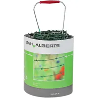 GAH Alberts Stacheldraht PVC grün Länge 25 m