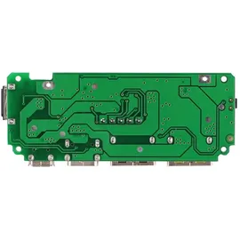 MakerHawk 4 x 18650 Powerbank Board Dual USB 5V 2.4A Mobilmodul 18650-Lithium-Batterie-Ladegerät-Board mit Überladung-Kurzschlussschutz DIY USB-Board