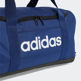 adidas Linear Duffelbag S Dunkelblau/Weiß