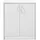 Bega Consult Kommode 74 x 86 cm Weiß matt