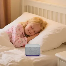 shop'n smile ideoon White Noise Wecker silber/weiß