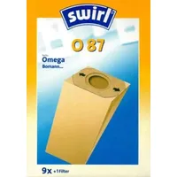 Swirl Staubsaugerbeutel O87 Classic aus Spezialpapier für Omeag und