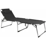 Mojawo - Xxl Alu Gartenliege Gepolstert L200xb70cm-mmc4400an-var
