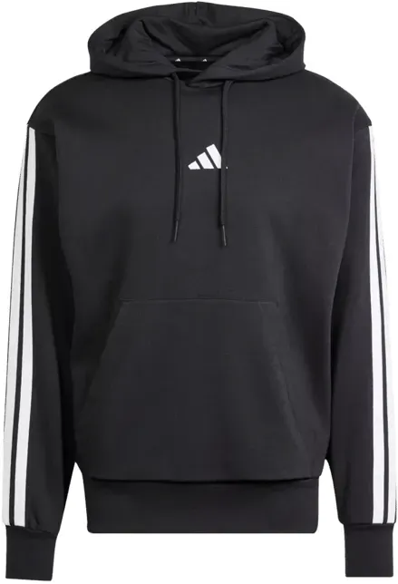 adidas 3 Stripes Hoody Schwarz