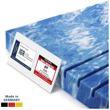 AM Qualitätsmatratzen 7-Zonen Deluxe Gelschaum-Topper 180 x 200 cm