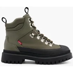 Schnürboots - Damen - khaki