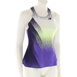 New Balance Race Day Ultra Light Printed Damen Tanktop-Lila-S
