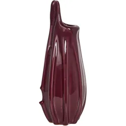 Blumenvase Rund SHADS Steinzeug 36 cm Purpur