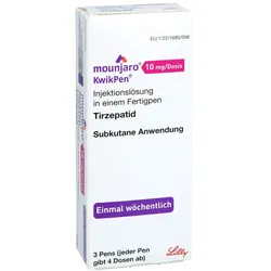 Mounjaro 10mg/dosis Kwikpen Injektionslösung 3 St