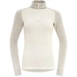 Devold of Norway Devold Duo Active Merino 205 Zip Neck Damen Sweater-Beige-XS