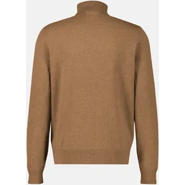 Lerros Rollkragenpullover in Großen Größen - Light Coffee Melange - 3XL