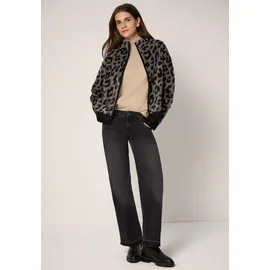street one studio Cardigan Leo Design Schwarz 44