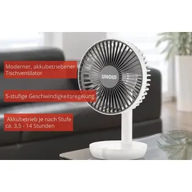 Unold Tischvebtilator Breezy Weiß