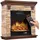 Kesser Elektrokamin LED 3D-Flame braun