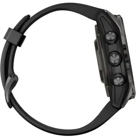 Garmin Epix Pro (Gen 2) Sapphire 42 mm schwarz/carbongrau Titan mit Silikonarmband