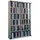VCM CD-Regal 60 x 91,5 x 18 cm Braun