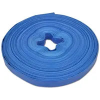 vidaXL Flachschlauch 100 m blau