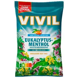 vivil® Eukalyptus-Menthol ohne Zucker Bonbons 33 St./ 120,0 g