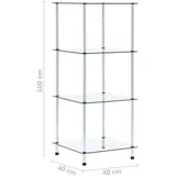 Glasregal Glasboden Wandregal Badablage Badregal Ablage Glasablage Glasplatte DE