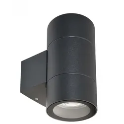 Deko-Light Wandaufbauleuchte Achernar Up and Down GU10 IP65 Schwarz 731131