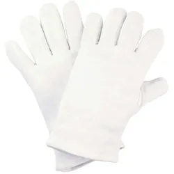 AS Arbeitsschutz Arbeitshandschuhe | 12 Paar Nitras Baumwoll-Trikot-Handschuhe | Gr. 12