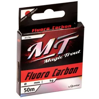 Quantum Vorfachschnur Quantum Magic Trout Fluoro Carbon 50m - Vorfachschnur, 0.14 m Länge, 0.14 mm Fadendurchmesser, (50-St)