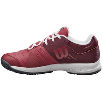 Wilson KAOS Comp 3.0 Sneaker, Earth Red/Fig/Silver Pink, 36 2/3 EU