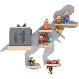 VCM Kinderregal Dinosaurier grau