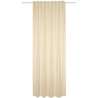 HOMEbasics Xxxl Fertigvorhang Wolly, Creme, , Synthetik , Maße