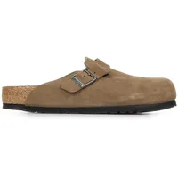 Birkenstock Sandalen – Nu-Pieds Boston SFB Leve Regular Dark Tea Tonal FB, braun, 41 EU - 41 EU