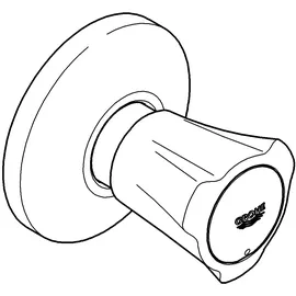 Grohe Costa Unterputzventil rot/chrom
