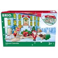 BRIO World 33777 Adventskalender 2021 - Spaß und Spannung in der Vorweihnachtszeit Holzeisenbahn - Empfohlen ab 3 Jahren